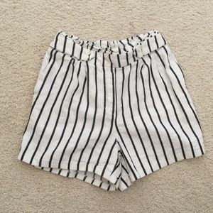 Express Striped Shorts XS